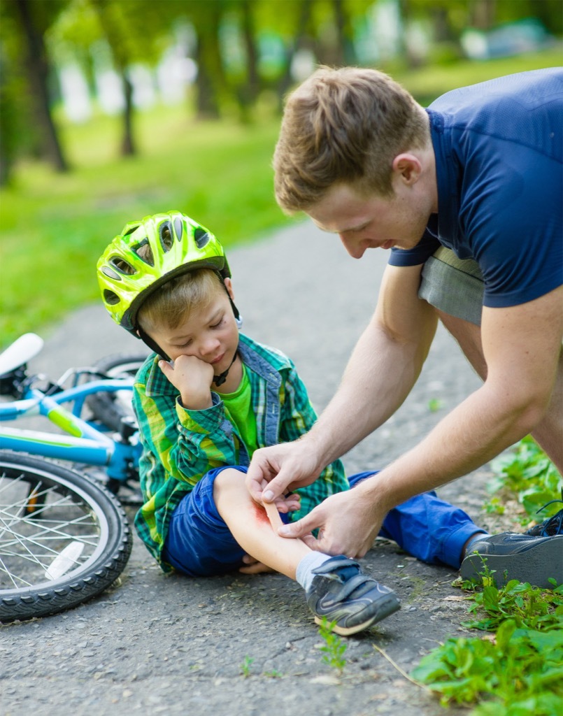 bike fall