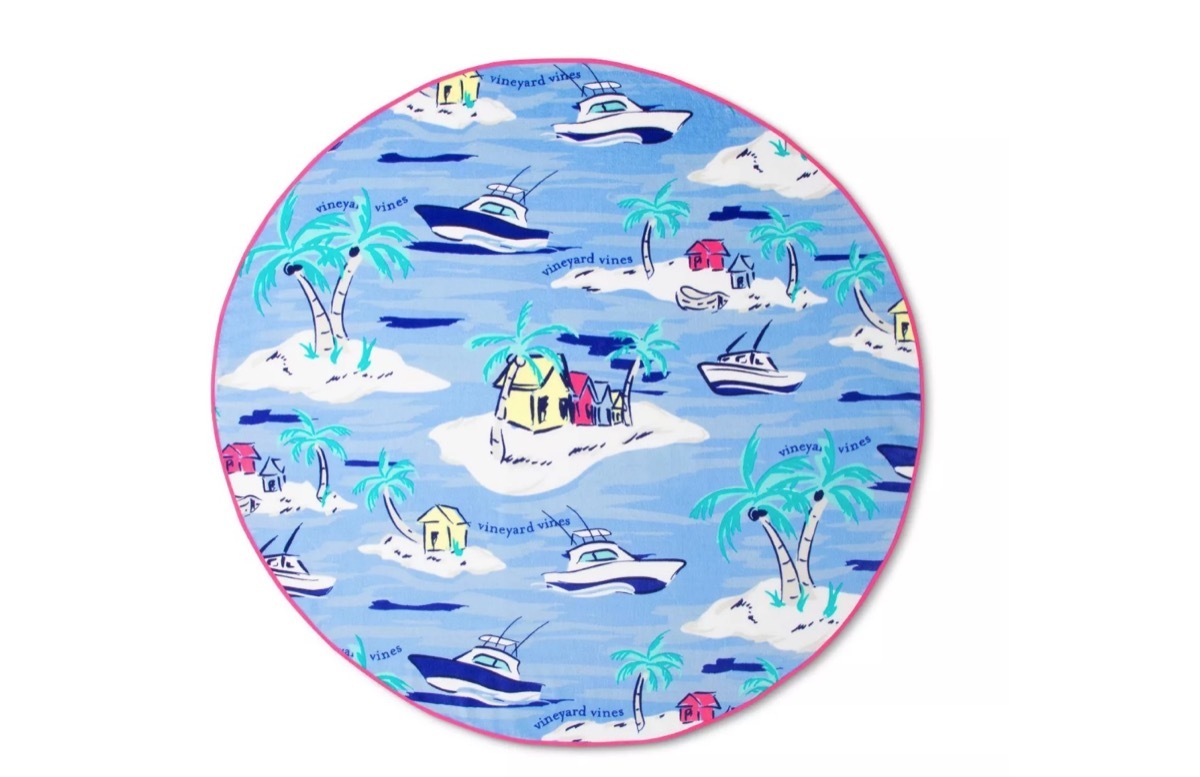 round beach towel, target beach essentials