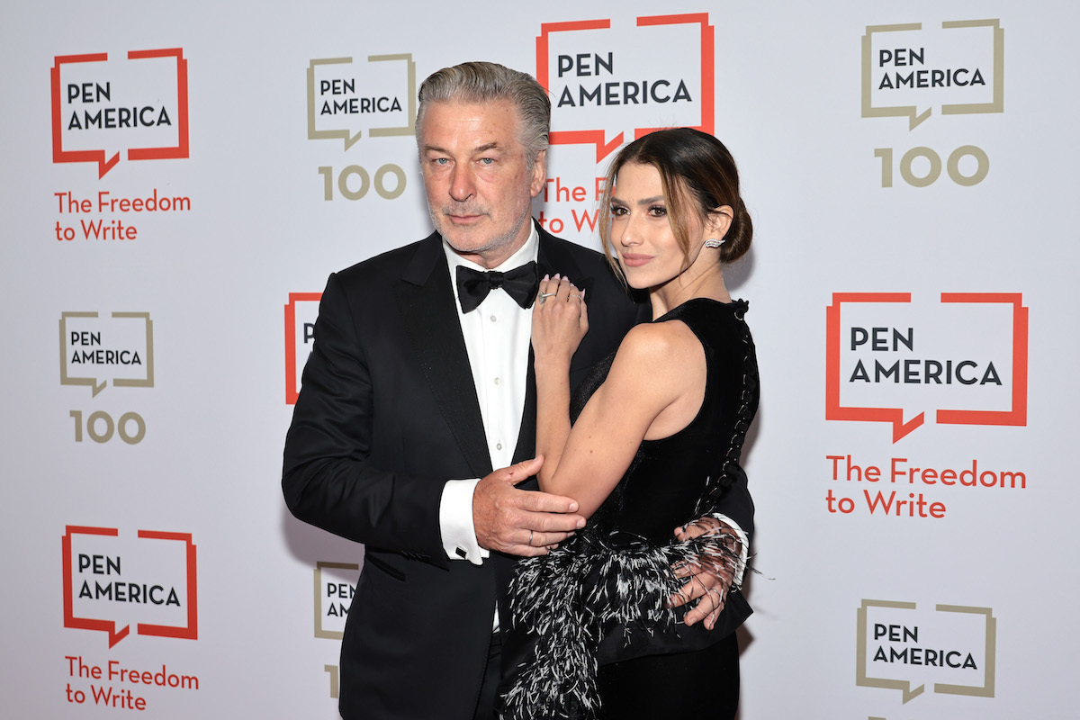 Alec Baldwin and Hilaria Baldwin at the 2023 PEN America Literary Gala