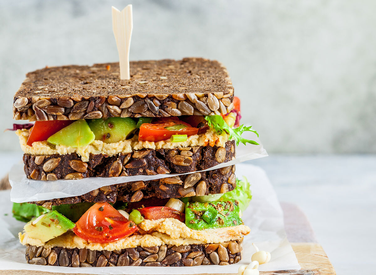 whole grain sandwich