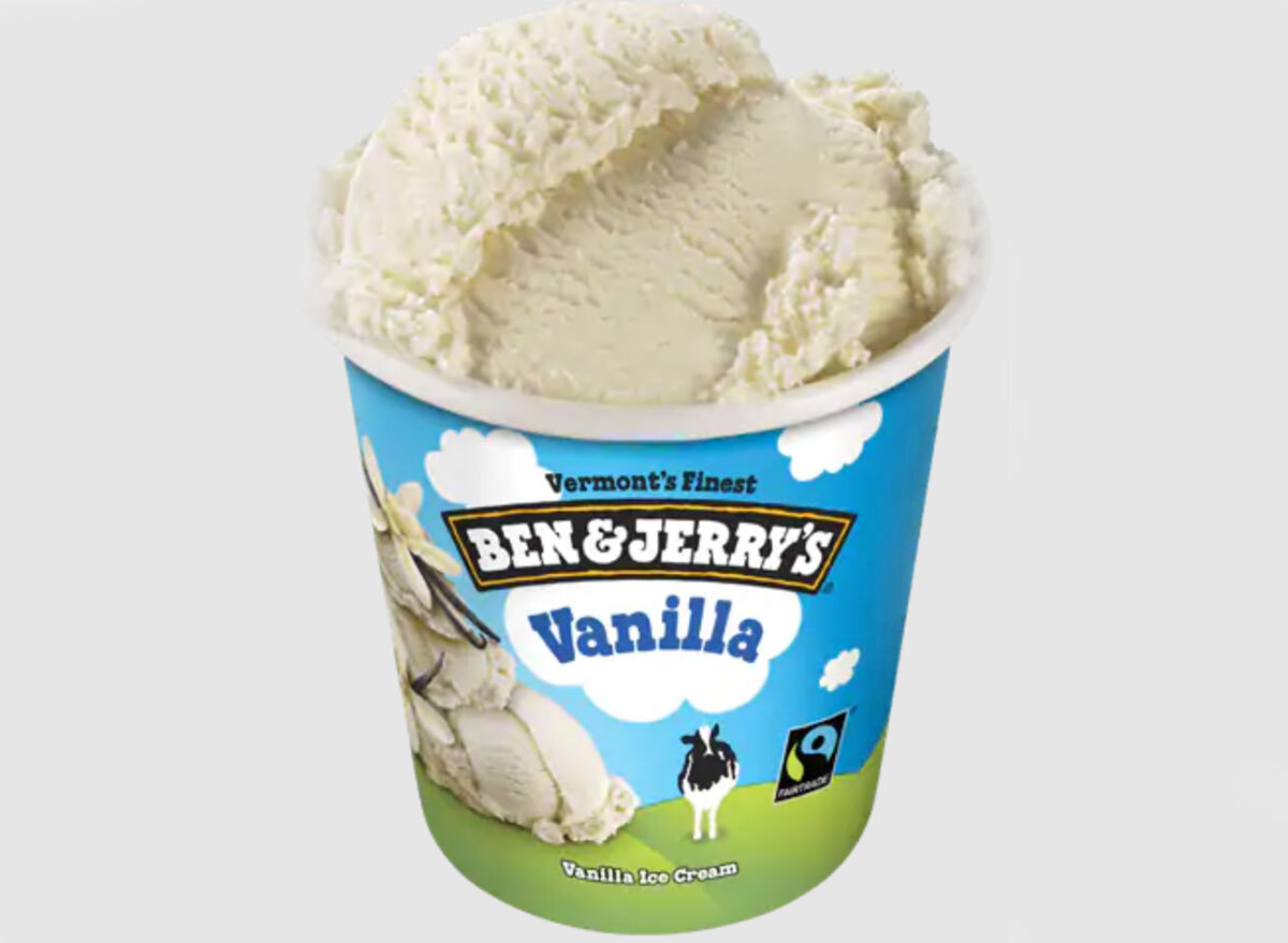 ben and jerrys vanilla