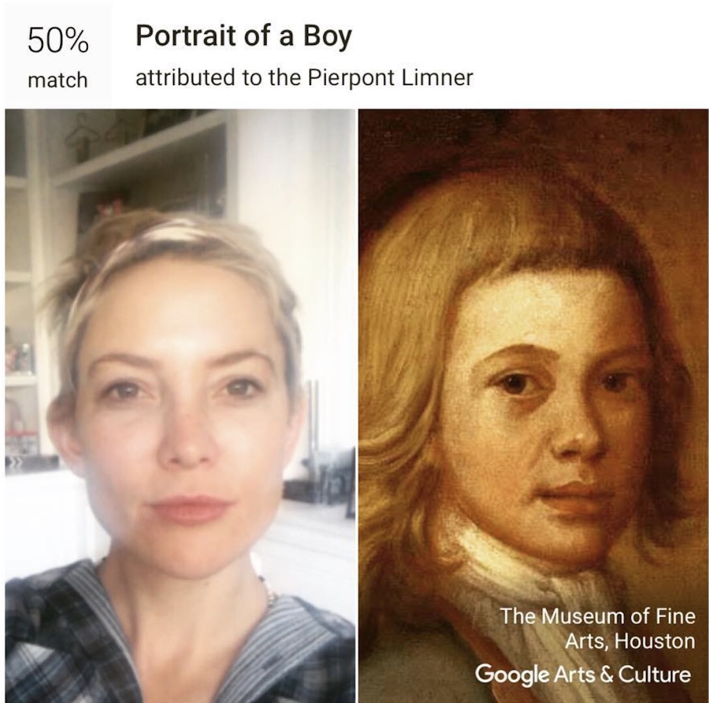 kate hudson google arts and culture app