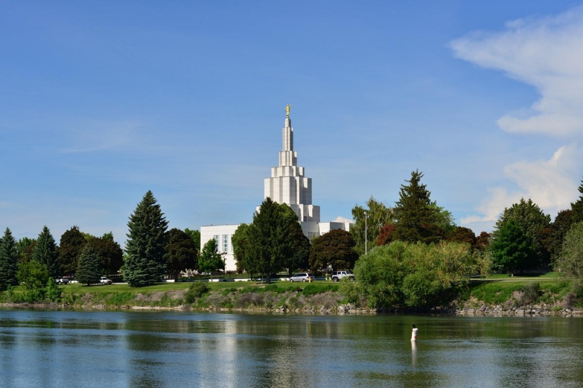 snake river at idaho falls