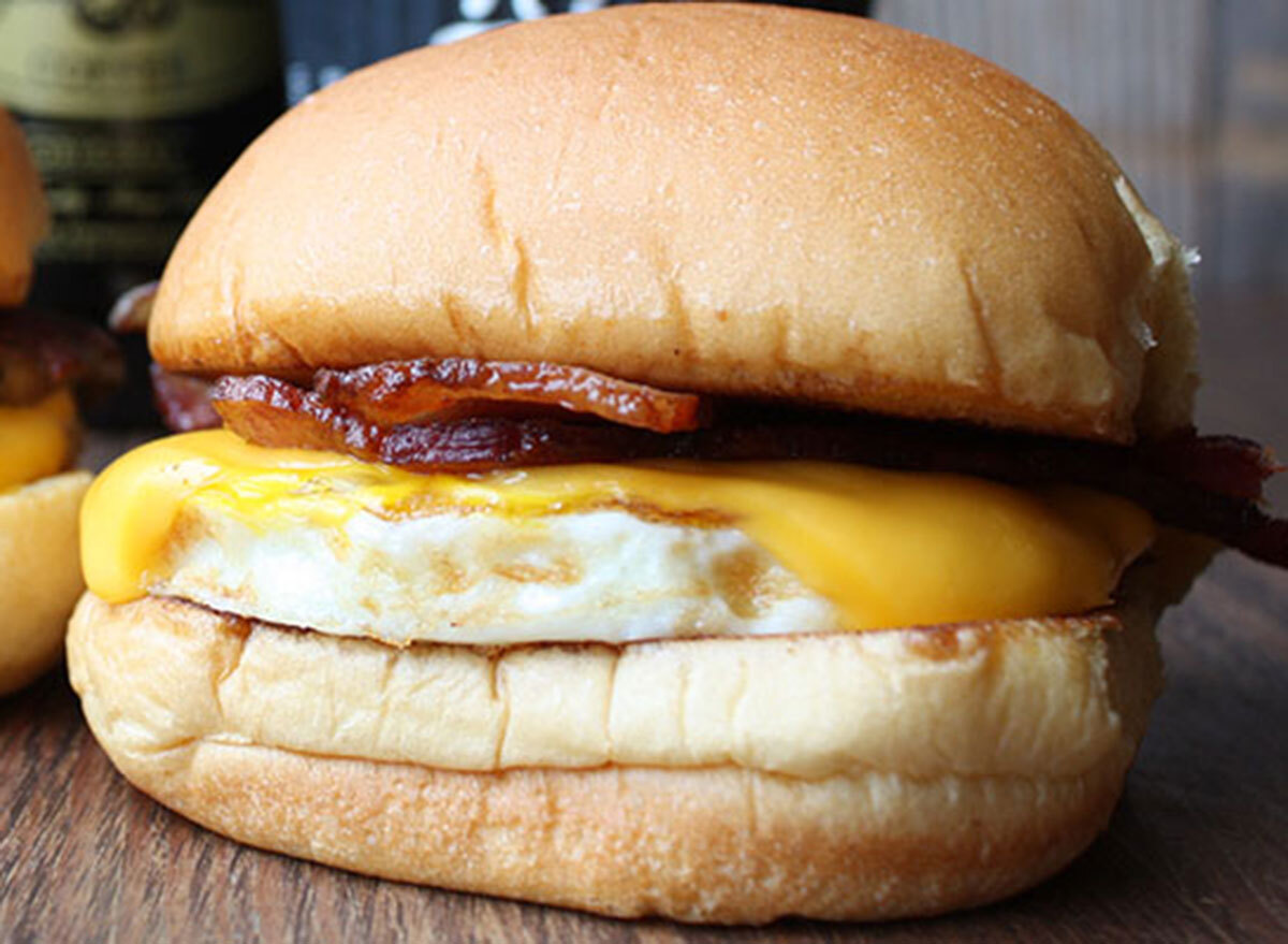 breakfast sandwich from shake shack