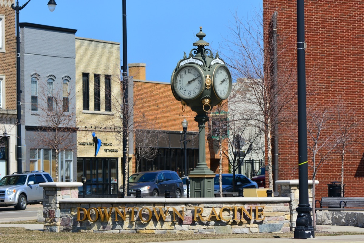 downtown racine, WI