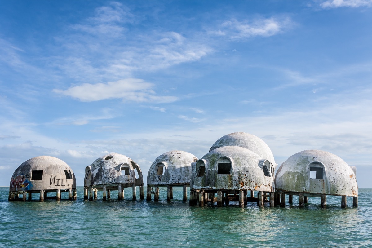 Florida dome homes creepiest abandoned buildings