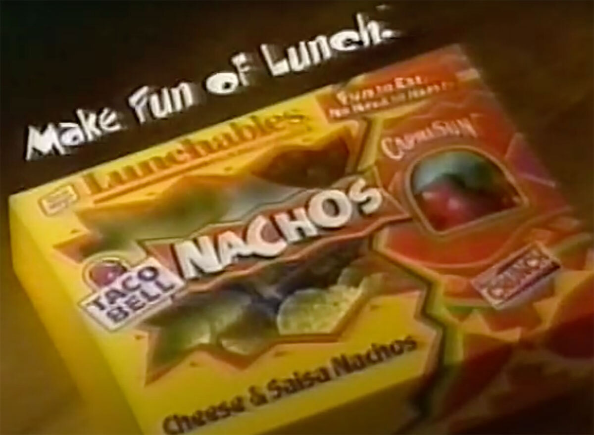 taco bell nacho lunchables