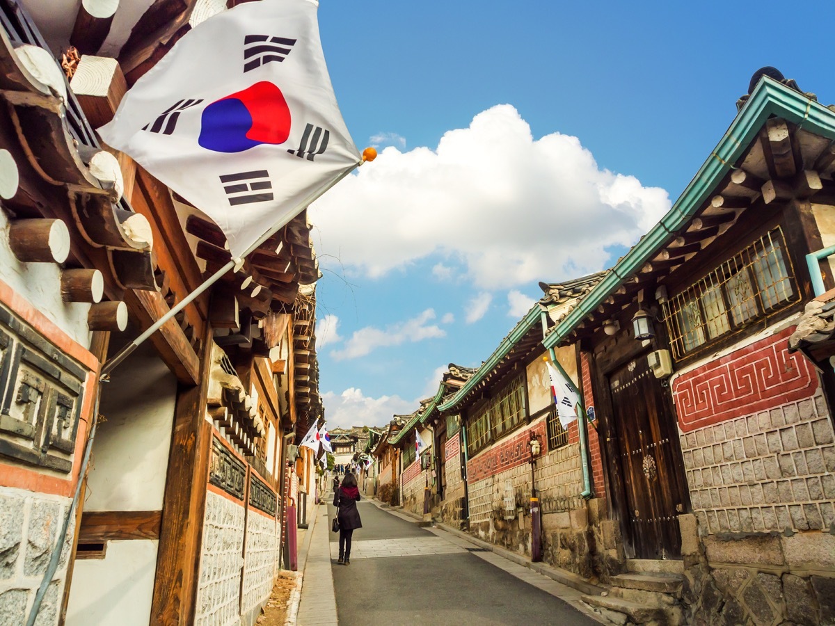 South Korea traditional architecture