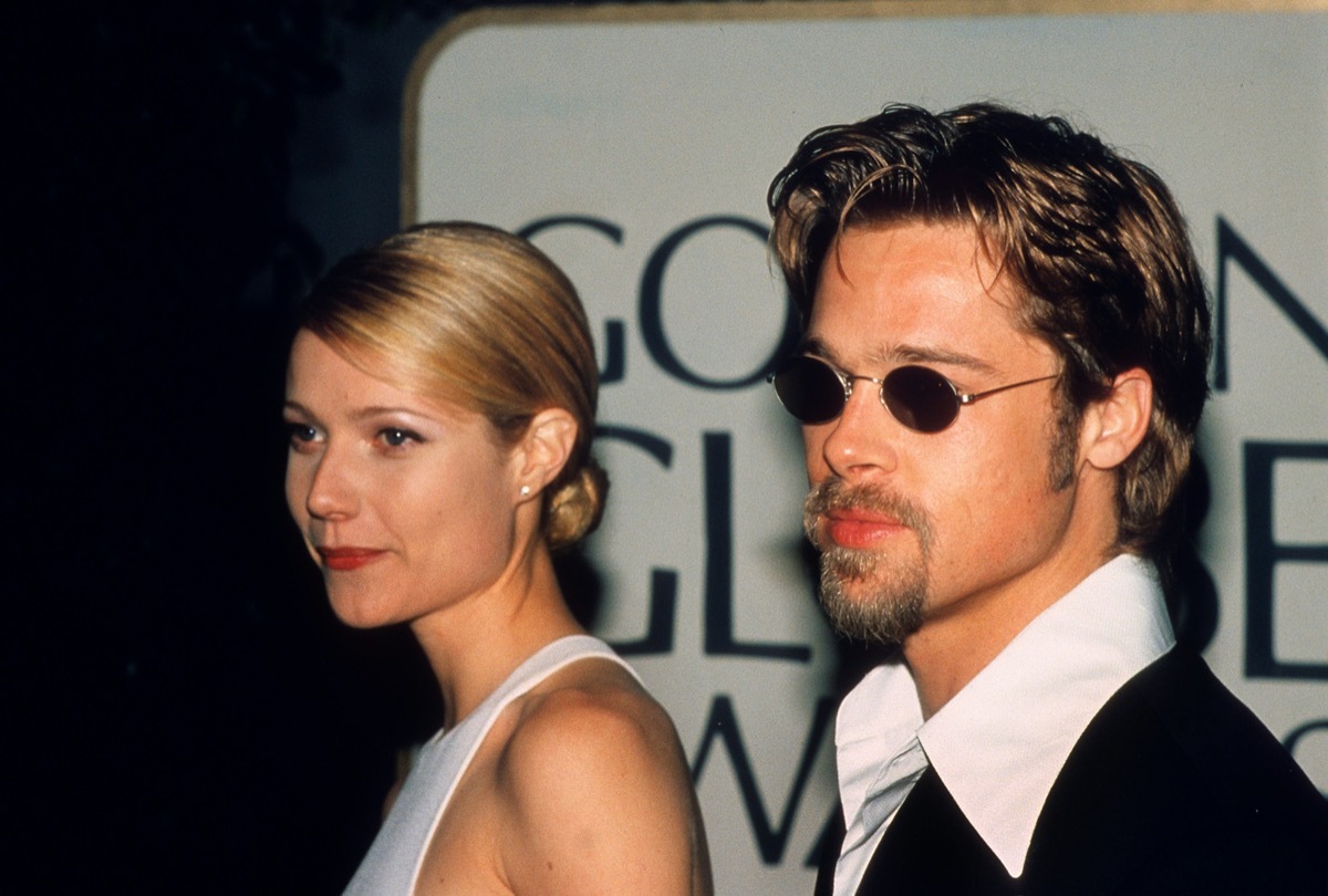 Gwyneth Paltrow and Brad Pitt