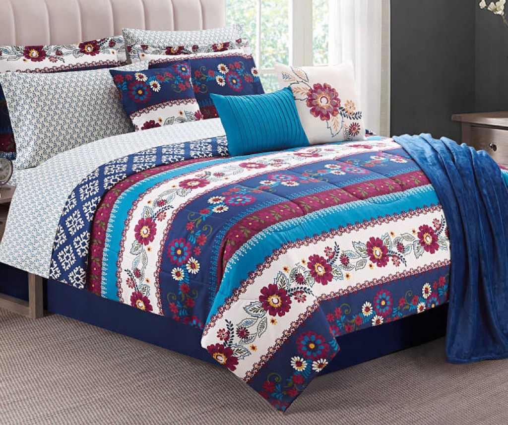 A floral bedset