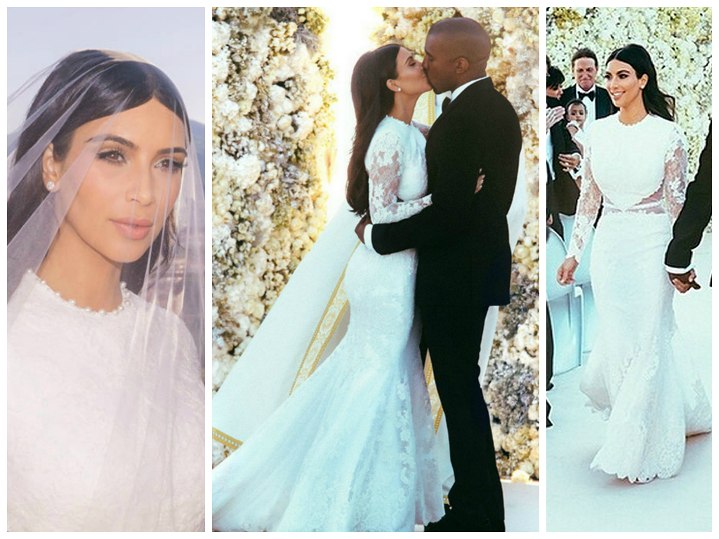 Kim Kardashian - Iconic Wedding Dresses