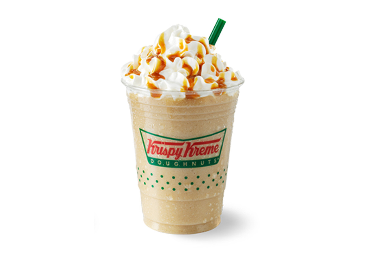 krispy kreme frozen caramel latte