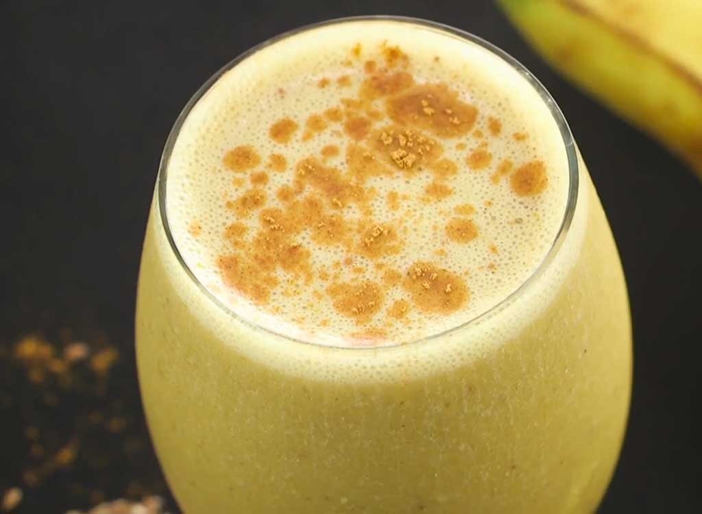 Pumpkin spice smoothie