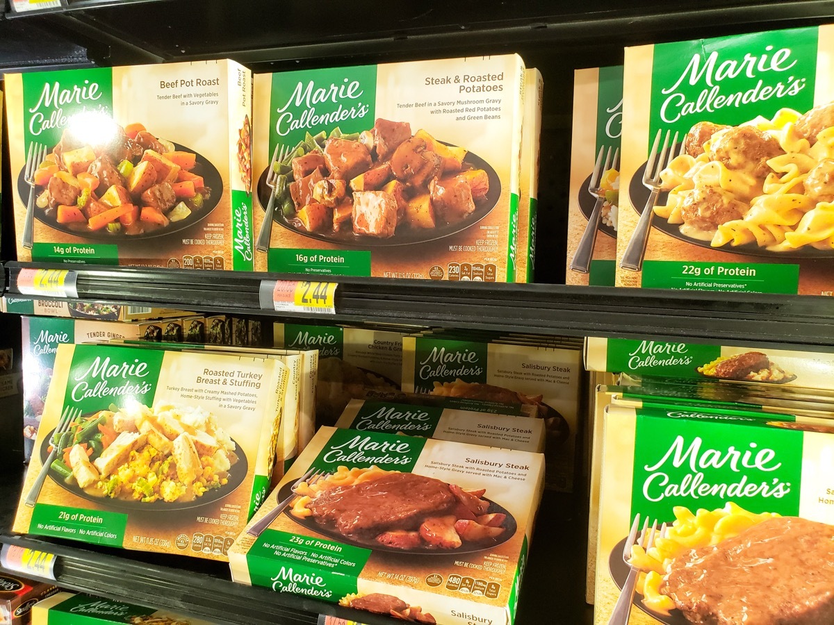 Marie Callender's frozen foods