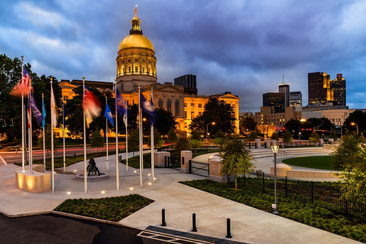 atlanta georgia state capitol buildings