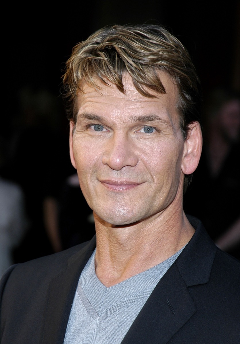 patrick swayze most famous actors