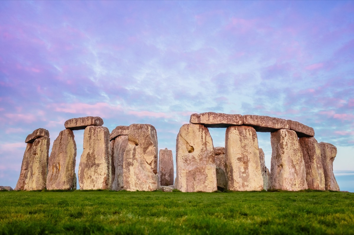 stonehenge at dawn