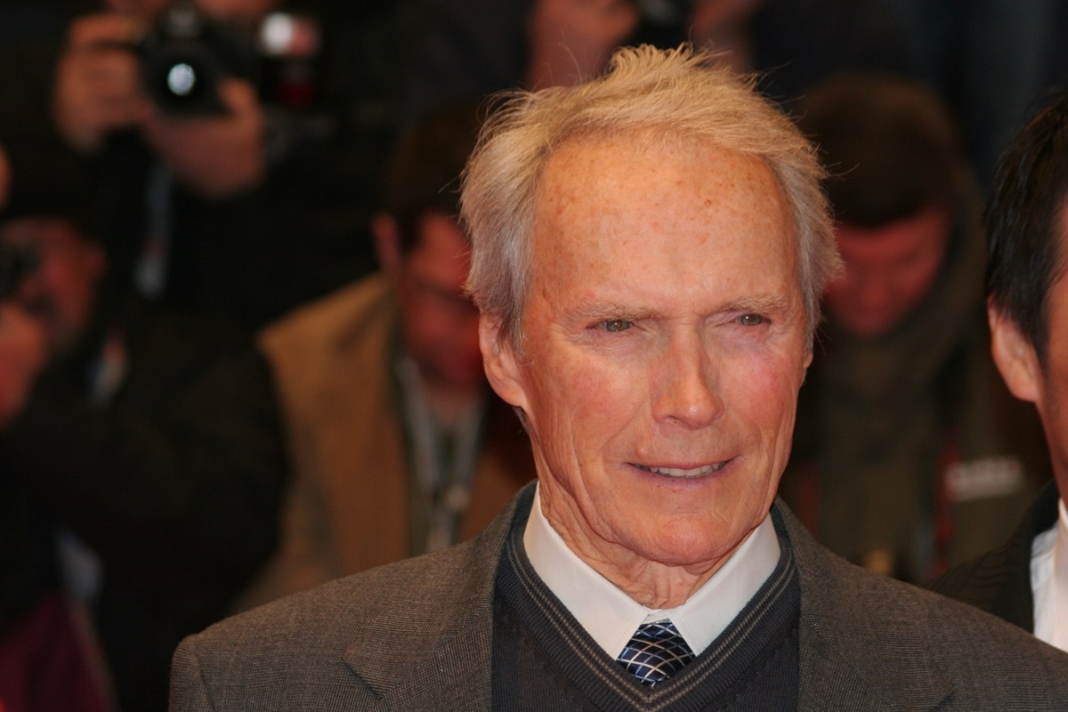 Clint Eastwood at the premiere of 