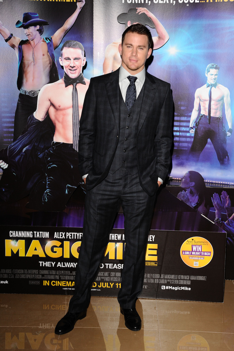 Channing Tatum at the London premiere of 