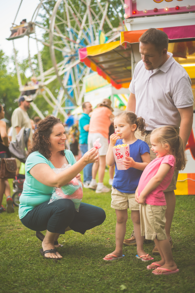 Family at State Summer Fair