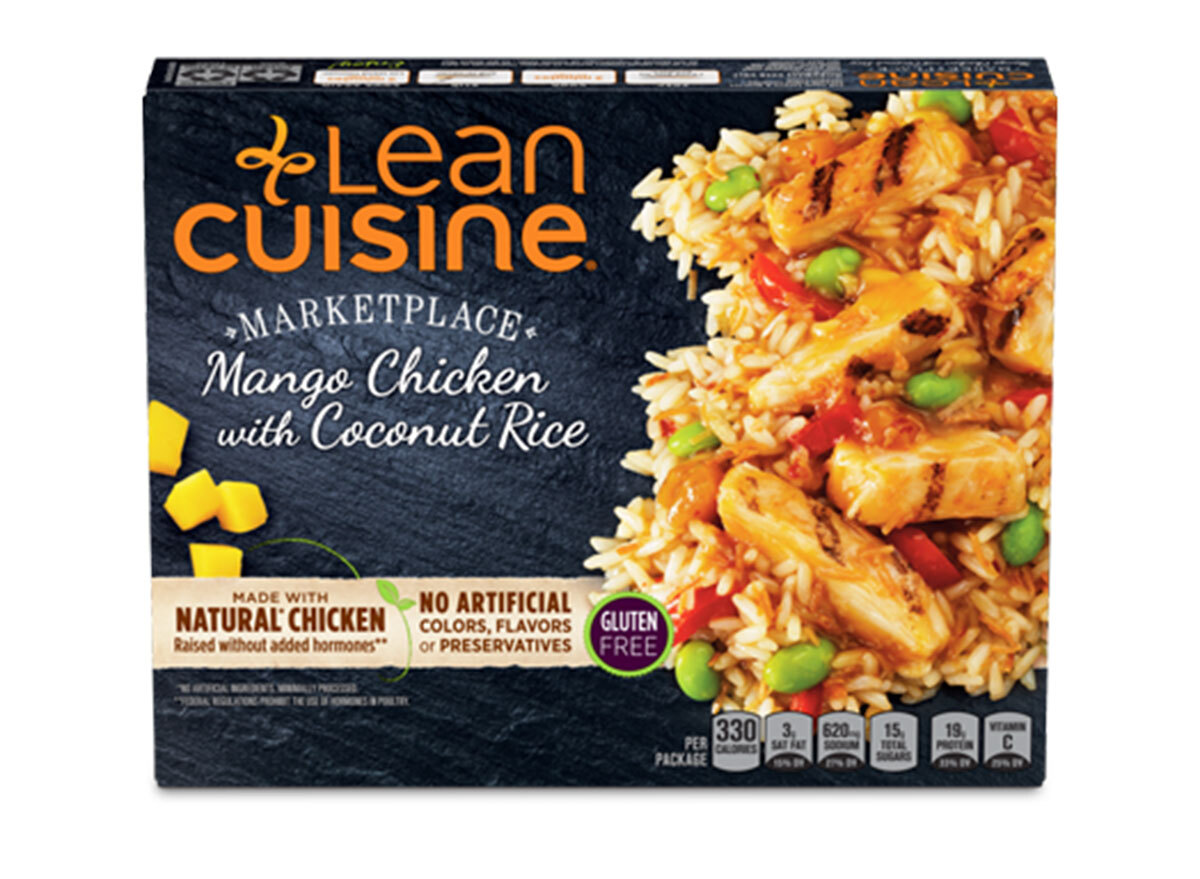 Lean cuisine marketplace mango chicken coconut rice