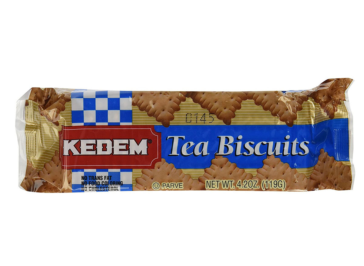 package of kedem tea biscuits