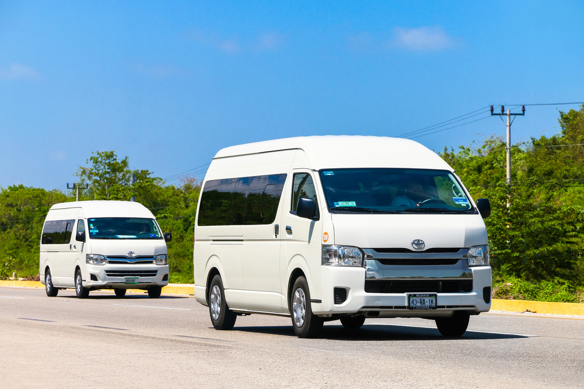 van transport in Mexico