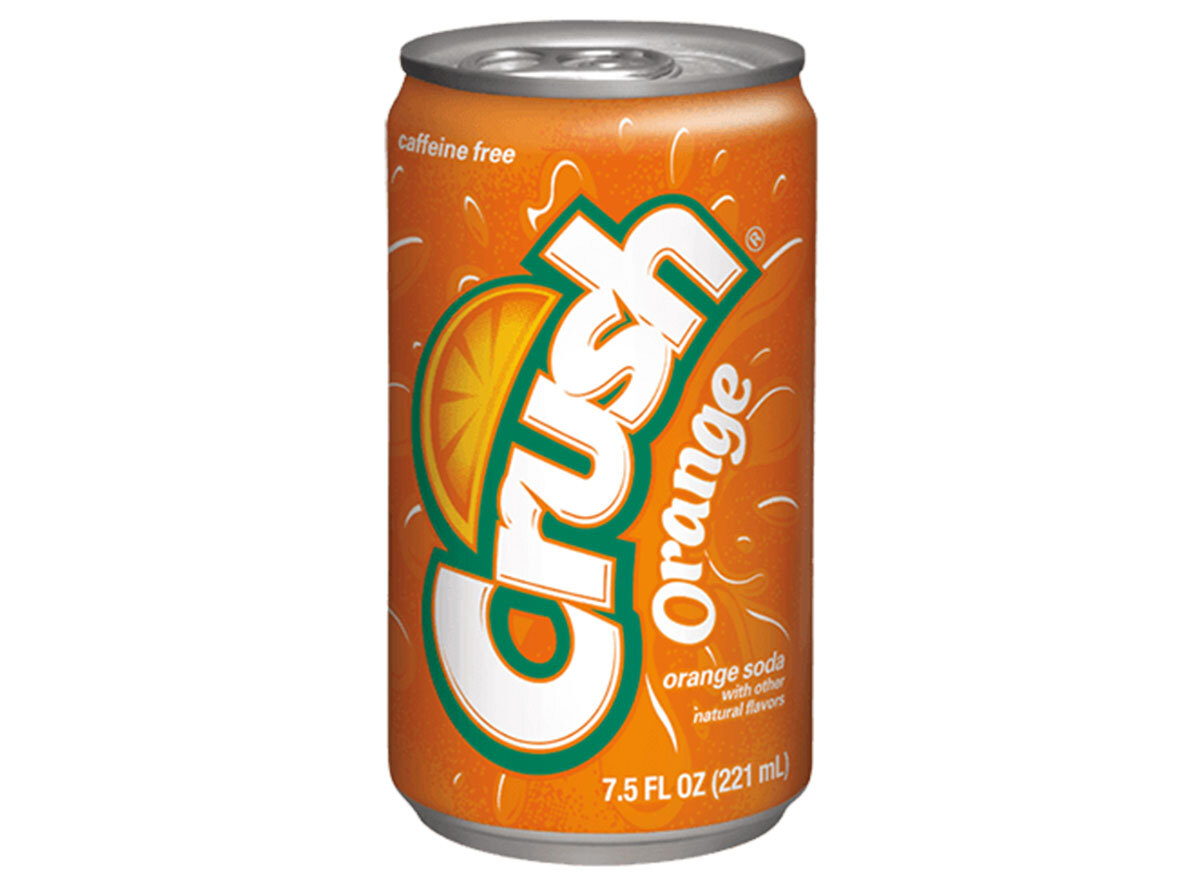 orange crush soda can