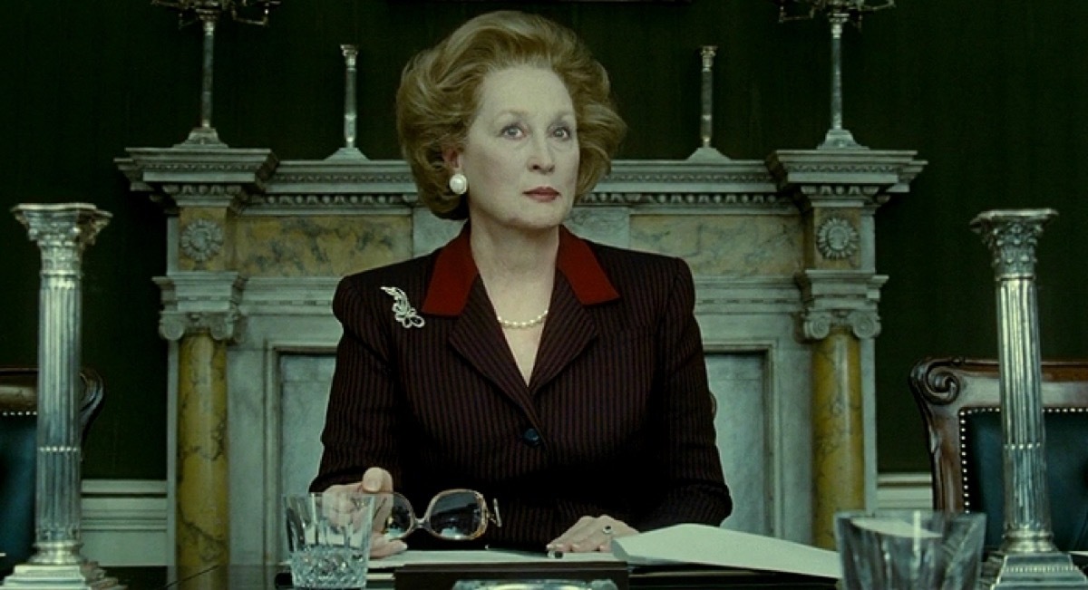 meryl streep in the iron lady