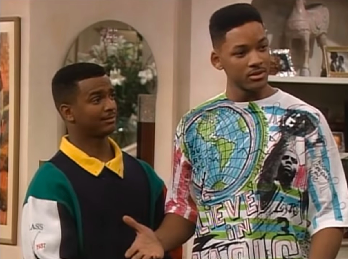 Alfonso Ribeiro and Will Smith in The Fresh Prince of Bel-Air