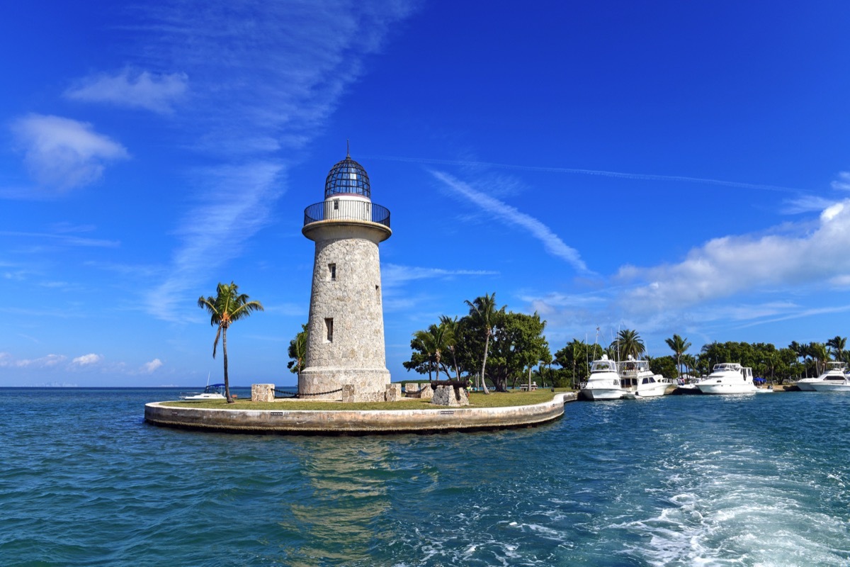 Lighthouse at Biscayne National Park