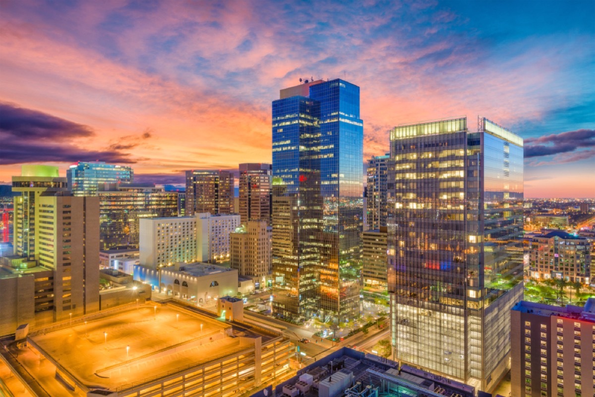 phoenix arizona skyline