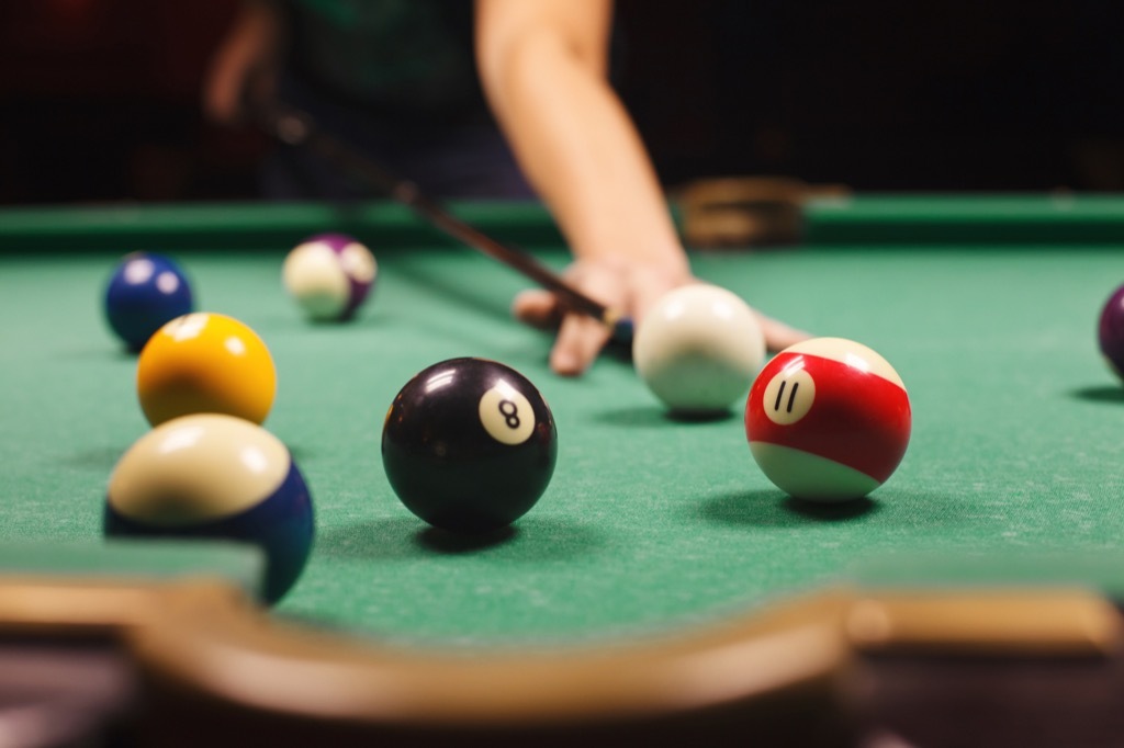 pool, billiards, second date ideas