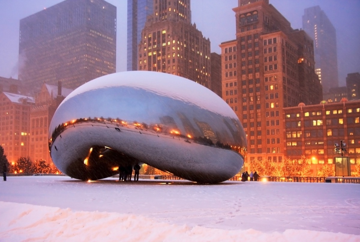 Chicago, Illinois White Christmas in America