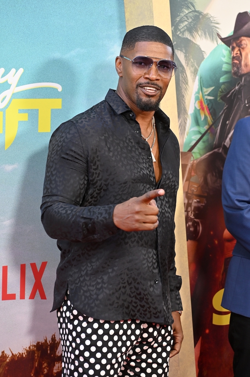 Jamie Foxx at the premiere of 