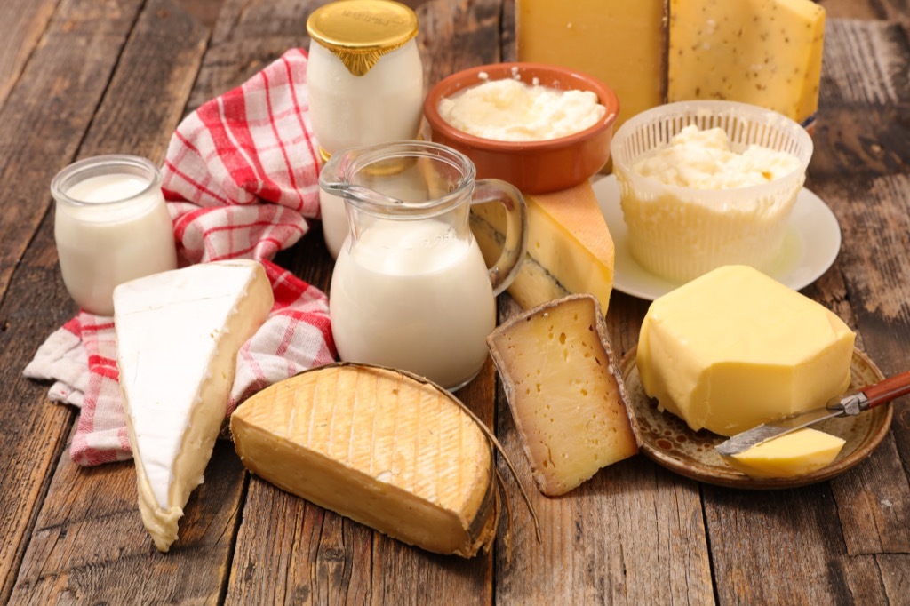 dairy and cheeses, ways your body changes after 40