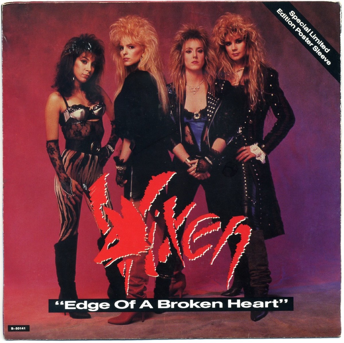 vixen 80s band album cover