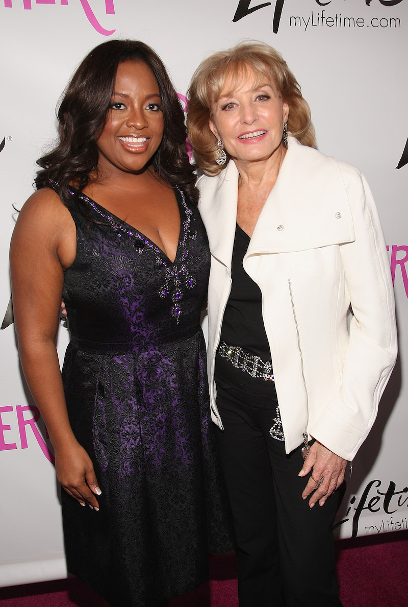 Sherri Shepherd and Barbara Walters at a launch party for 