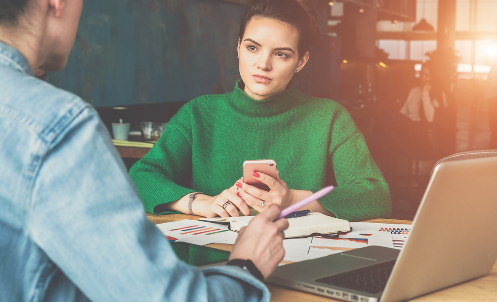 Woman with Boss Signs Your Boss Wants to Fire You