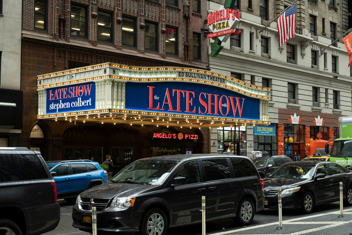 The Ed Sullivan Theater in New York City in February 2020 