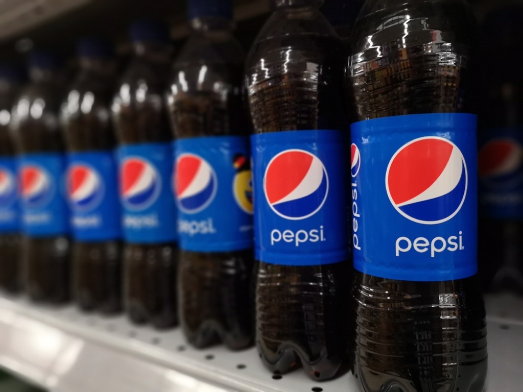 pepsi soda bottles