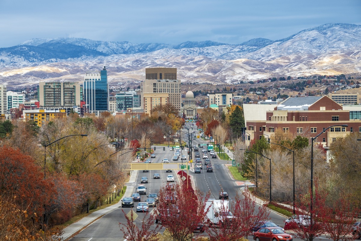 Boise , Idaho downtown