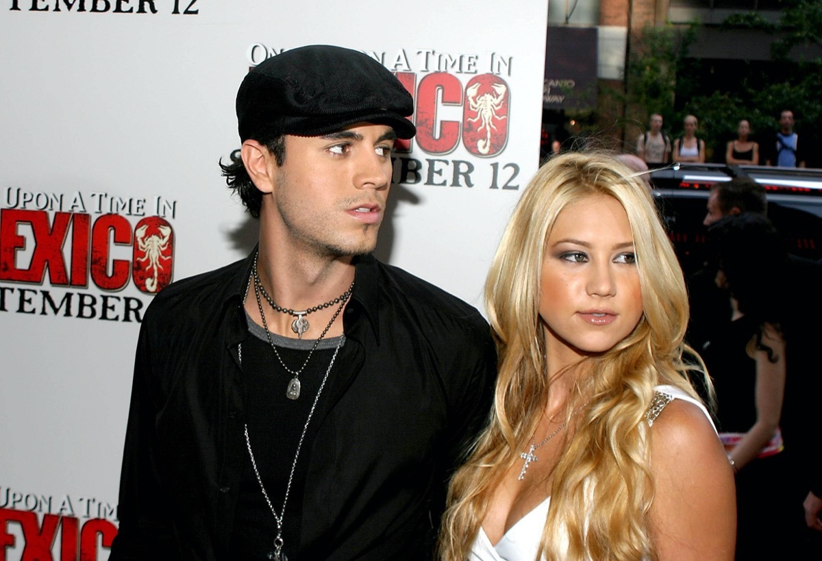 Enrique Iglesias and Anna Kournikova