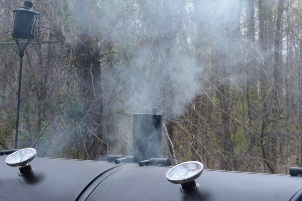 smoker outside