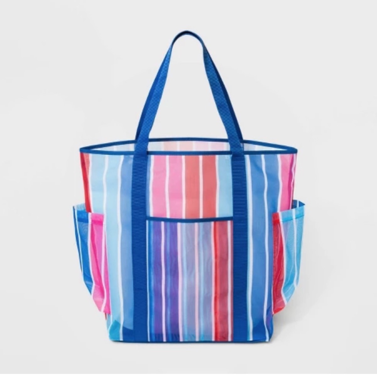 striped beach tote, target beach essentials