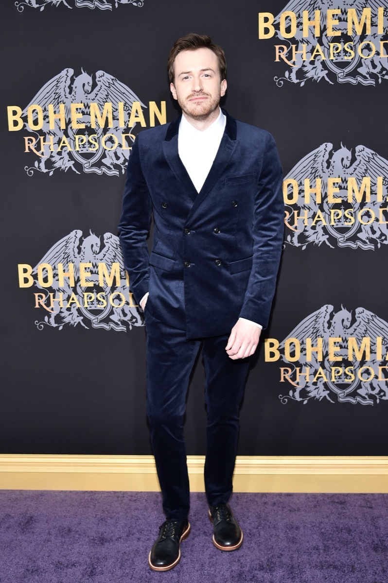 Joseph Mazzello Bohemian Rhapsody premier