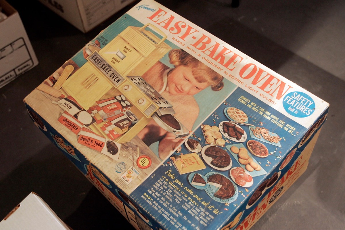 vintage easy bake oven box