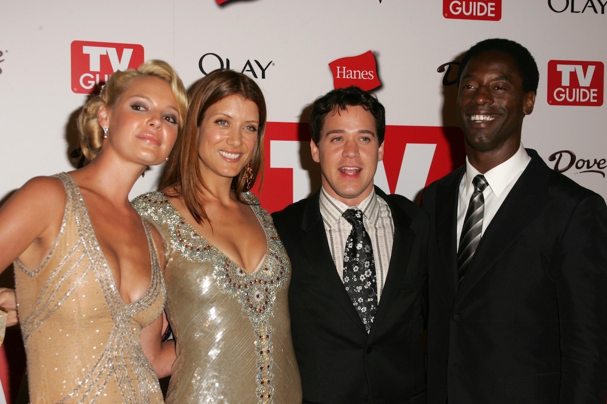 Katherine Heigl, Kate Walsh, T.R. Knight, and Isaiah Washington, stars of 