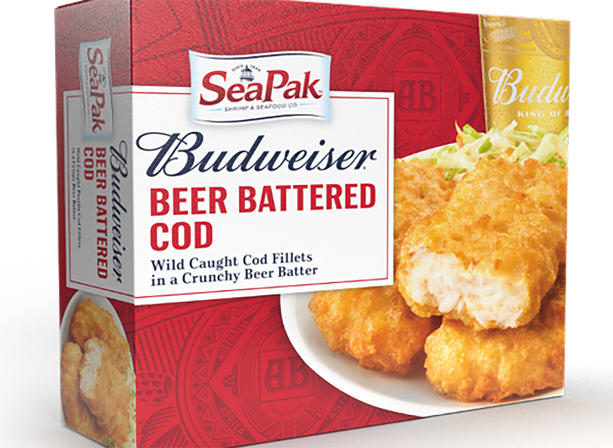 seapak budweiser beer battered cod