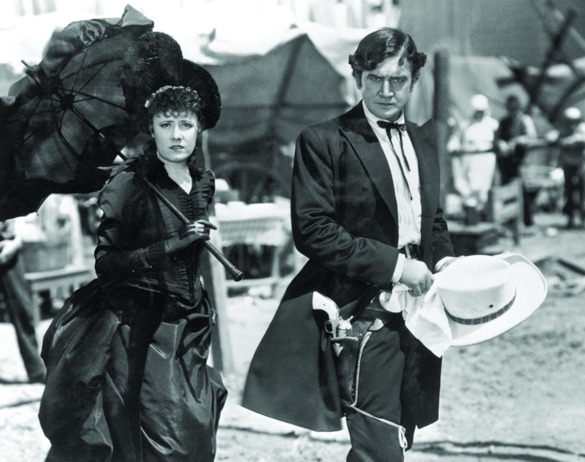 irene dunne and richard dix in cimarron